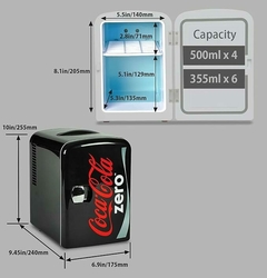 Nevera Coca-Cola Zero