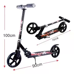 Patineta Monopatín Scooter En Aluminio Niños Gt - comprar online