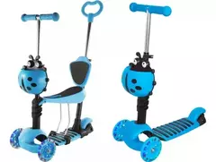 Patineta Scooter 3 En 1 Infantil Asiento Gt - Atomic Arte y Diseño S.A.S