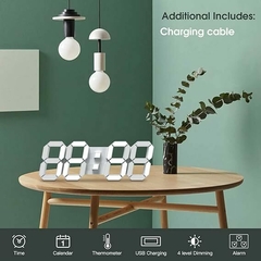 Reloj de pared LED 3D en internet