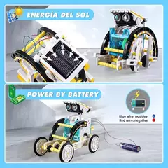 Robot Juguete Educativo Kit Solar 12 En 1 Robotica Stem Arma en internet