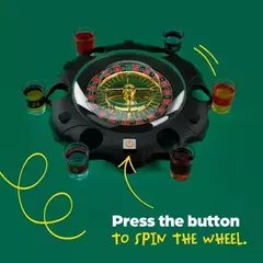 Ruleta Electronic Tragos Shots Copas Jugar Casino Penitencia - comprar online