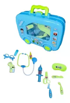 Set Medico Juguete Carro Maleta Doctor Estetoscopio Infantil en internet