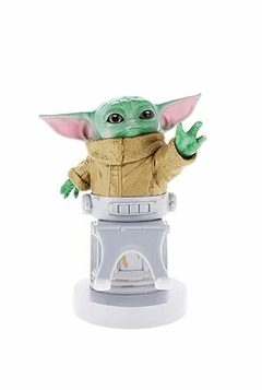 soporte de celular y controles Baby Yoda