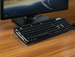 Imagen de soporte para teclado de PC inclinado con alfombrilla