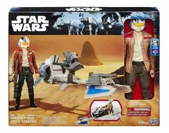 Star Wars Speeders Bike Con Poe Dameron Hasbro E3918 en internet