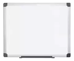 Tablero Acrílico Blanco Magnetico Marco Aluminio 35x50 Cm - comprar online