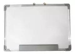 Tablero Acrílico Blanco Magnetico Marco Aluminio 35x50 Cm en internet