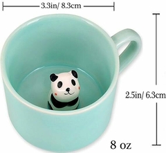 Taza 3D oso panda - Atomic Arte y Diseño S.A.S