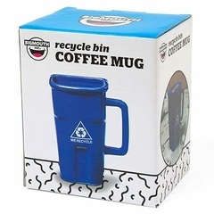 Taza con forma de cesto de reciclaje. - tienda online