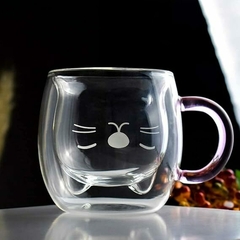 Taza de Cristal (Gato) - comprar online