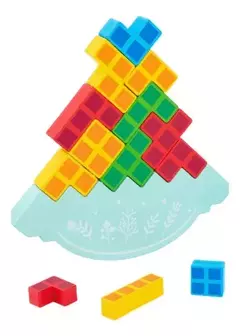 Tetra Tower Juguete Juego Mesa Tetris Balance Equilibrio - comprar online