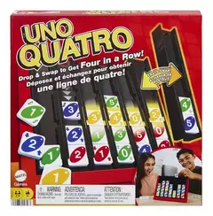 Uno Quatro Juego De Mesa Hasta 4 Jugadores