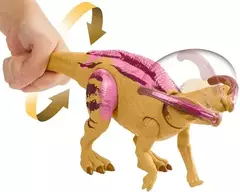 Parasaurolophus Jurassic World Ruge Y Ataca Dinosaurio Gmc96 - comprar online