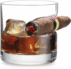 Vaso de whisky para cigarros