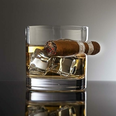 Vaso de whisky para cigarros - Atomic Arte y Diseño S.A.S