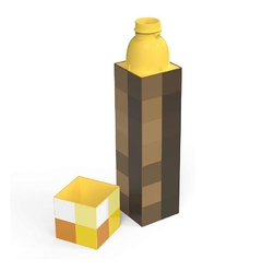Botella de agua Minecraft en internet