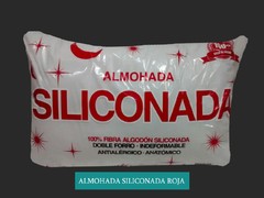 Almohada Siliconada-Roja Ref A-367