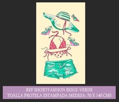 TOALLA PROTELA DECOR ESTAMPADA REF A-365