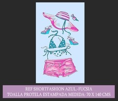 TOALLA PROTELA DECOR ESTAMPADA REF A-415