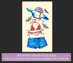 TOALLA PROTELA DECOR ESTAMPADA REF A-442