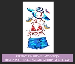 TOALLA PROTELA DECOR ESTAMPADA REF A-366