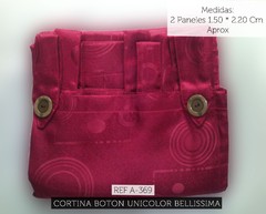 Cortina Bellissima Boton Ref A-369