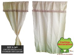 Cortina Decorativa Ref A-369