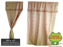 Cortina Decorativa Ref A-372