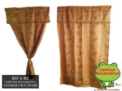 Cortina Decorativa Ref A-501