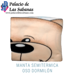 Manta Semitermica Oso Dormilón