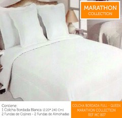 Colcha Bordada Marathon Collection Ref 442