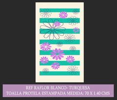 Toalla Protela Decor Estampada Ref 374