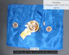 Cortina Bellissima Botón Ref 366