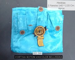 Cortina Bellissima Botón Ref 368