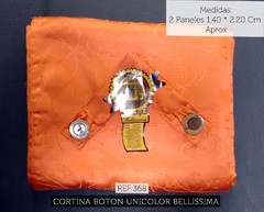 Cortina Bellissima Botón Ref 372