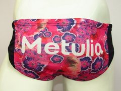 SLIP DE NATACIÓN HOMBRE ESTAMPADO CLAVELINAS COD/SL0118 - METULIA