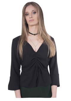 Blusa Negra - Talle Unico (S/M/L)