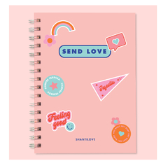 Kit Cuaderno A4 Rayado + Cuaderno A5 Rayado Send Love - comprar online