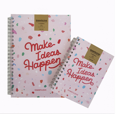Kit Cuaderno A4 Rayado + Cuaderno A5 Rayado Make Ideas Happen