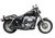 ESCAPAMENTO SPORTSTER 883 - 2" ¼ - Fúria - 2006 até 2013 – Injetada. 121-H