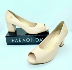 Peep Toe Couro Paraonda - comprar online