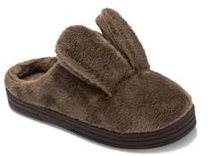 Pantufa Marrom Orelhinhas