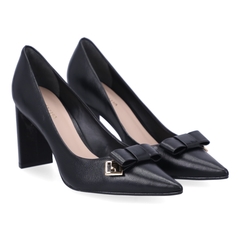 Scarpin Preto Couro - comprar online