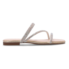 Chinelo Strass Cristal