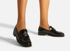 Mocassim Preto Arezzo - comprar online