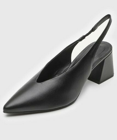 Scarpin Preto Slingback na internet