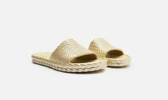 Chinelo Slide Dourado Marrocos - comprar online