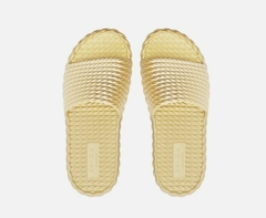 Chinelo Slide Dourado Marrocos na internet