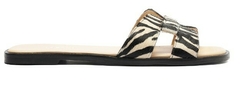 Chinelo Slide Animal Zebra Arezzo